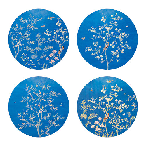 Blue Chinoiserie Placemats – Set of 4 - Addison Ross Ltd US