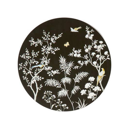 Black Chinoiserie Placemats - Set of 4 - Limited Edition