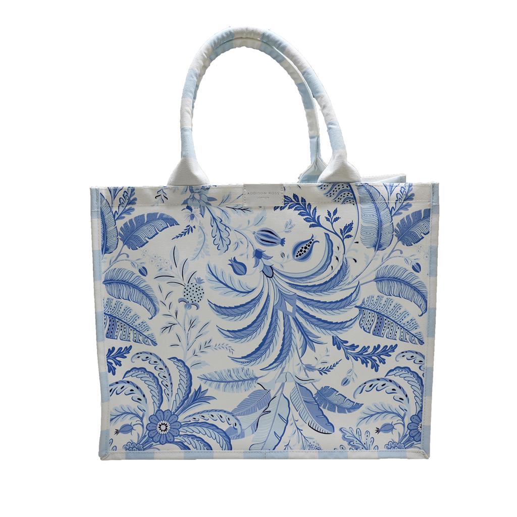 Palm Beach Blue Tote Bag