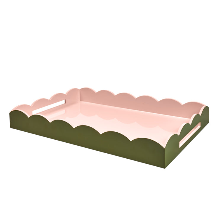 Addison Ross Scallop Ottoman Tray - Thumbnail 2