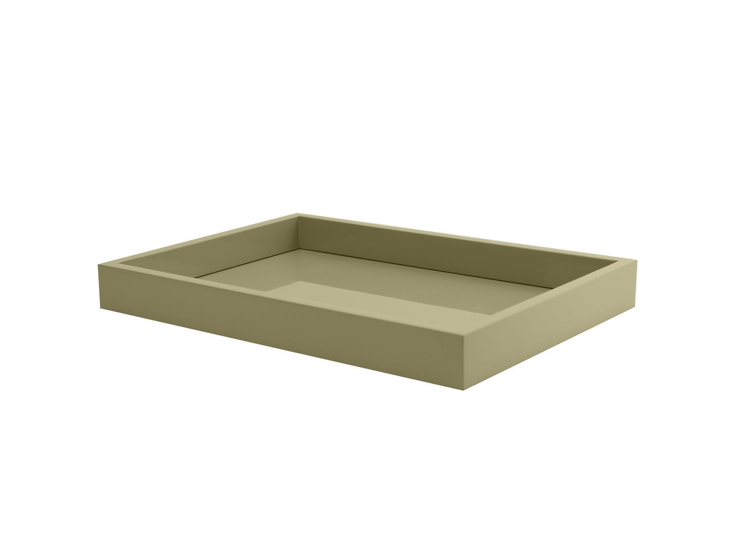Chiffon Grey Small Lacquered Tray