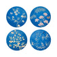 Blue Chinoiserie Coasters - Set of 4 - Addison Ross Ltd US