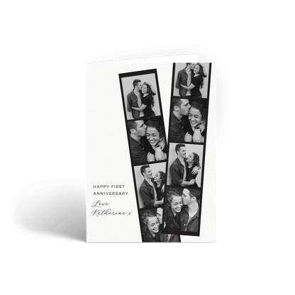 Greeting card for personalize options