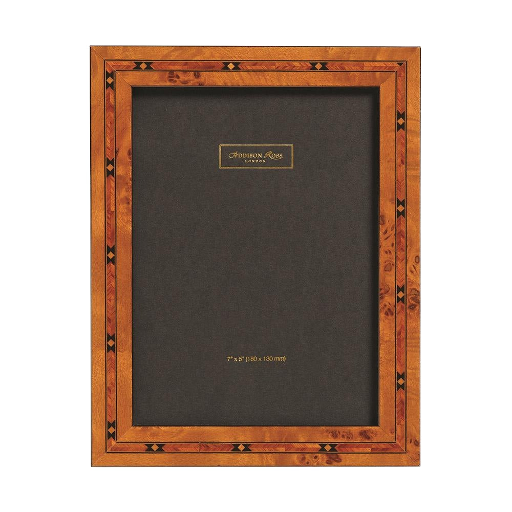 5x7 in. Poplar Veneer Marquetry Frame 