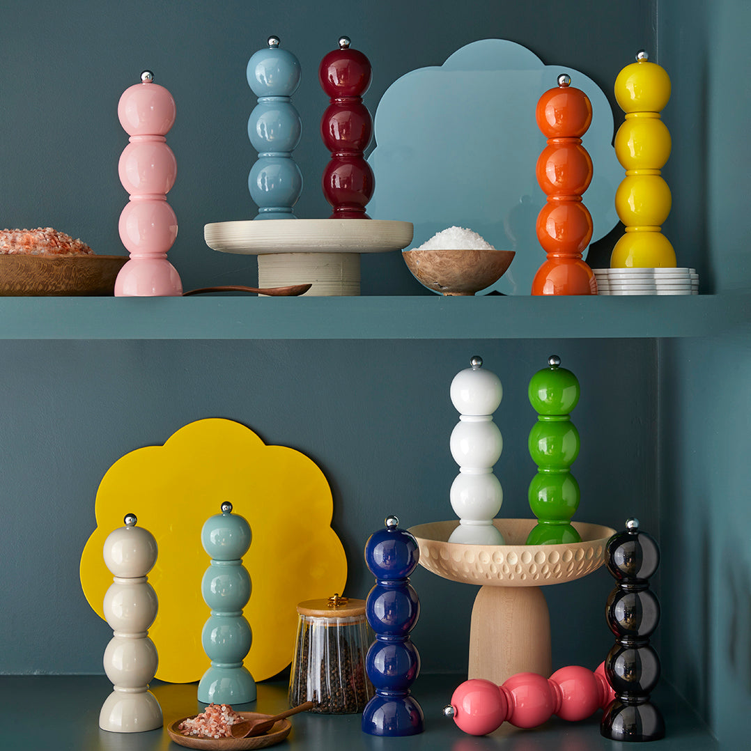 Cherry Bobbin Salt or Pepper Mill