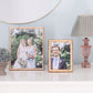 Bamboo Matte Gold Photo Frame