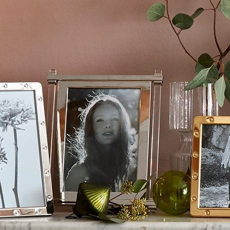 Addison Ross ACRYLIC & SILVER PILLAR PHOTO FRAME - Thumbnail 4