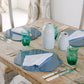 Denim Lacquer Placemats – Set of 4