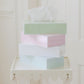 Powder Blue Rectangular Tissue Box