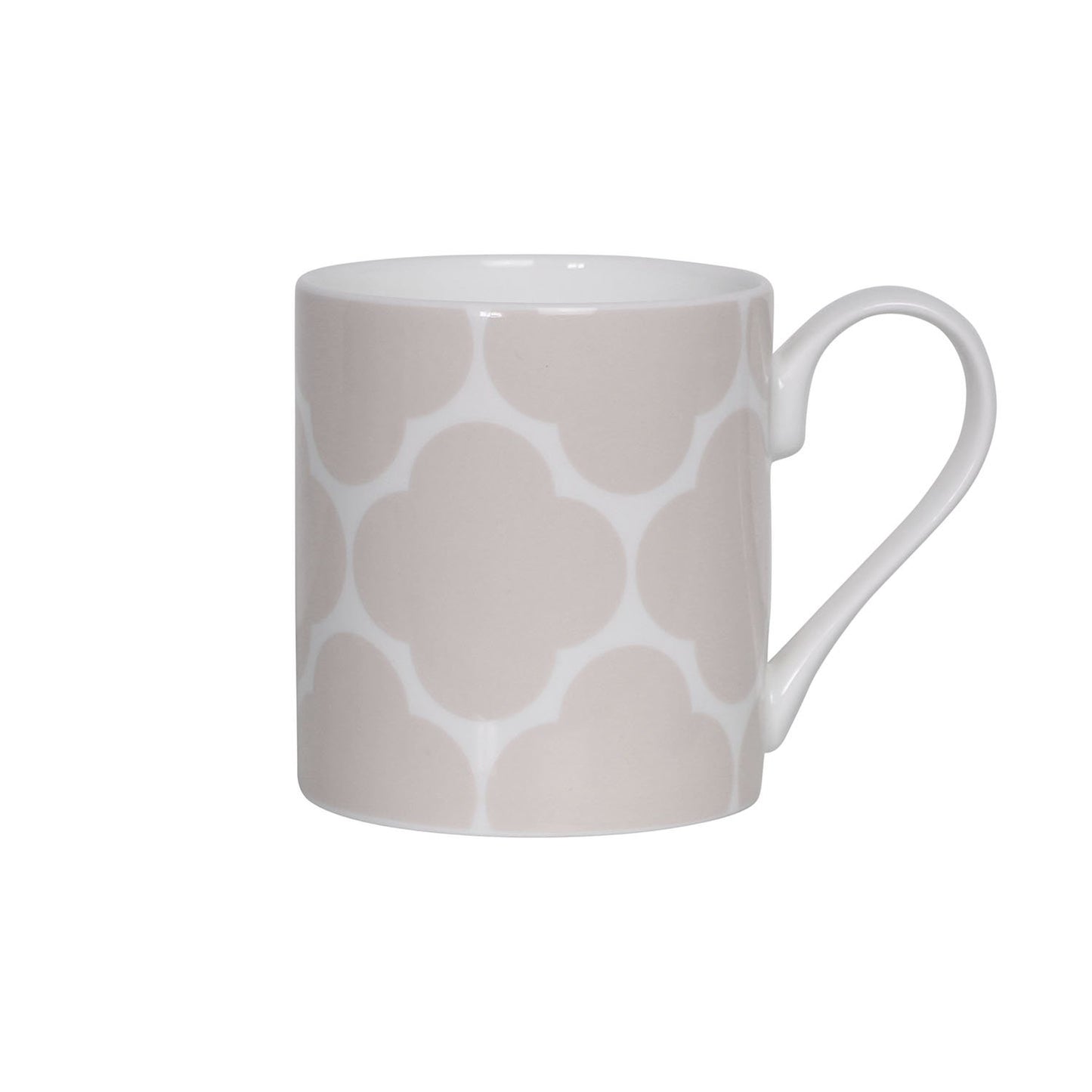 Cappuccino Flowers Fine China Mug