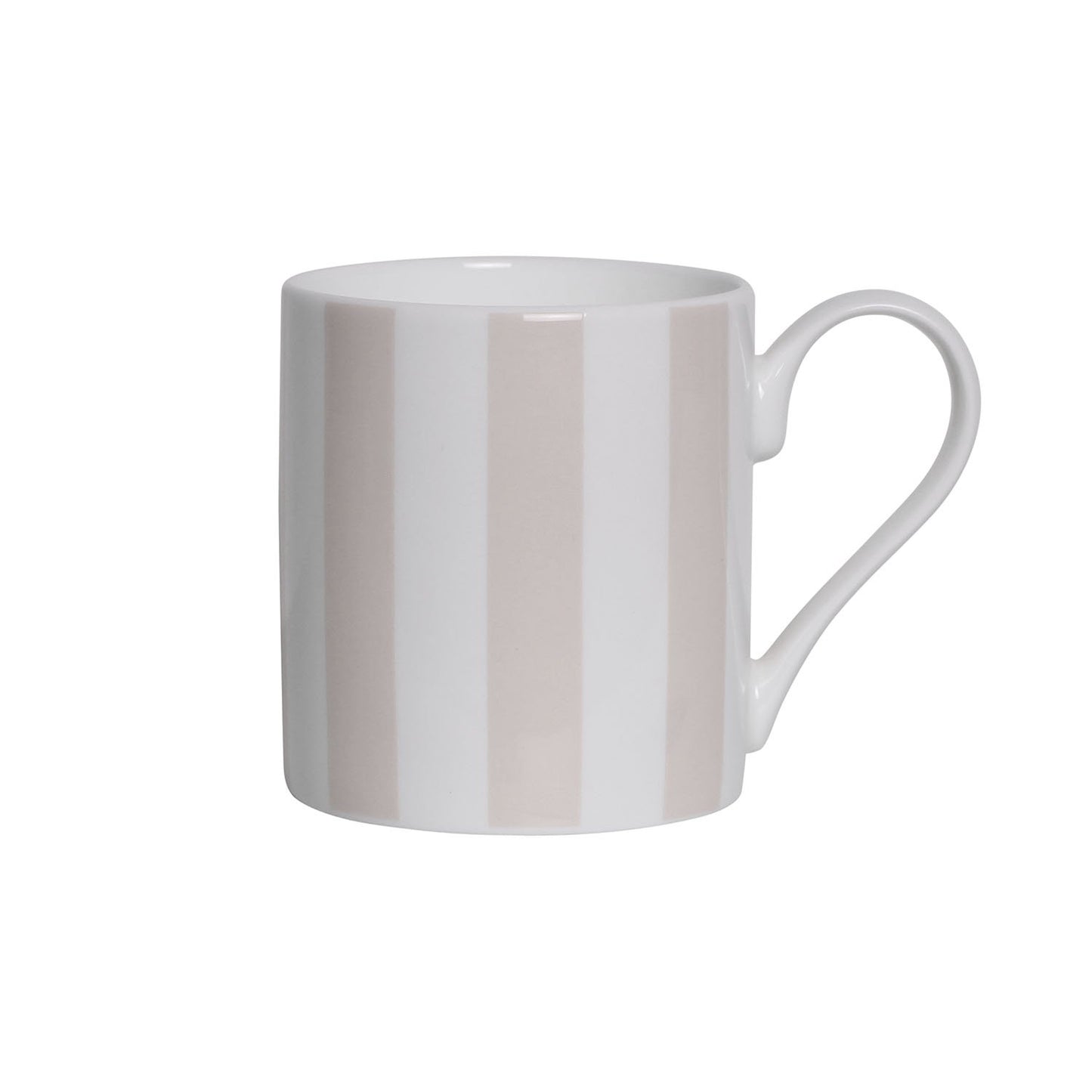 Cappuccino Stripe Fine China Mug