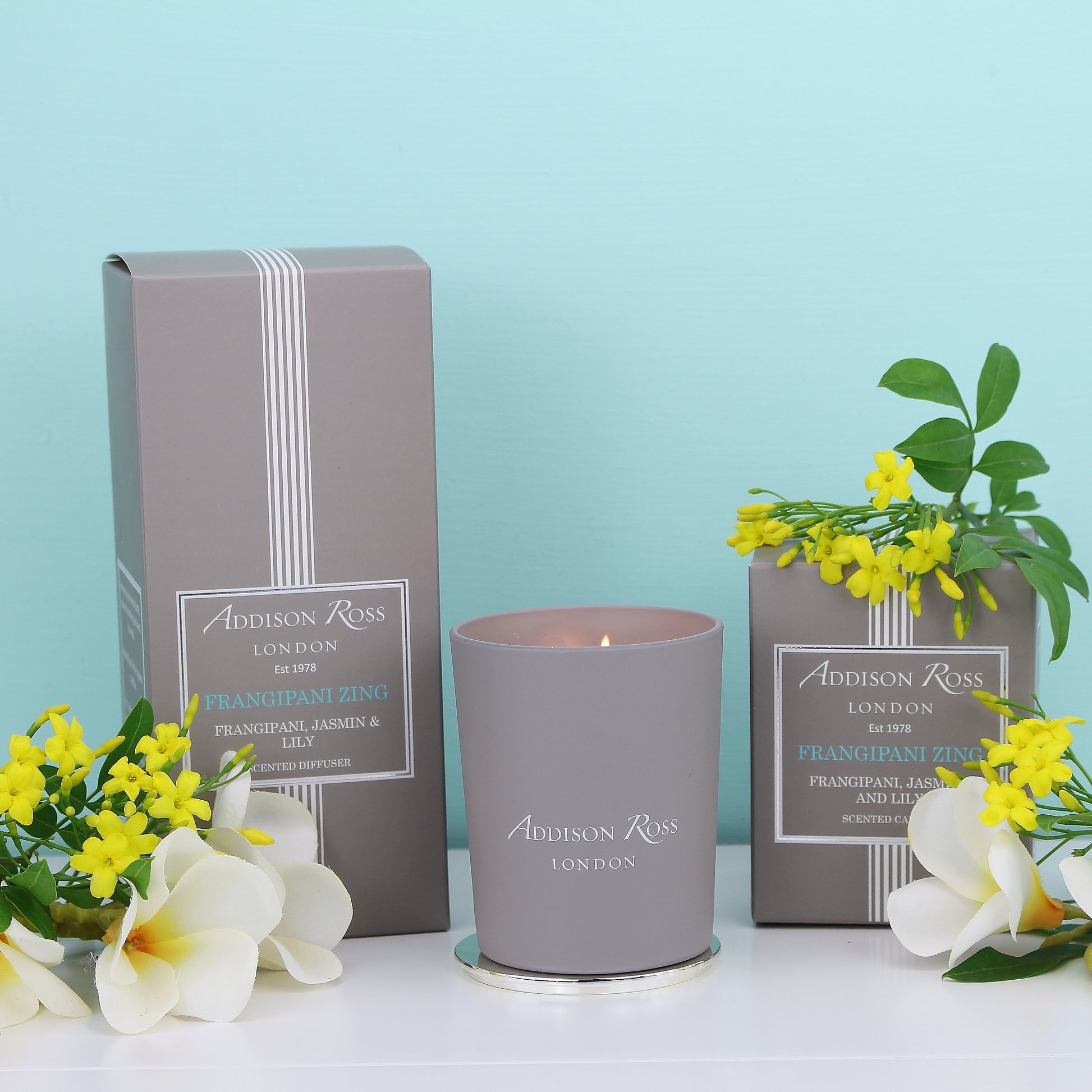 Frangipani Zing Scented Candle - Fragrance - Addison Ross