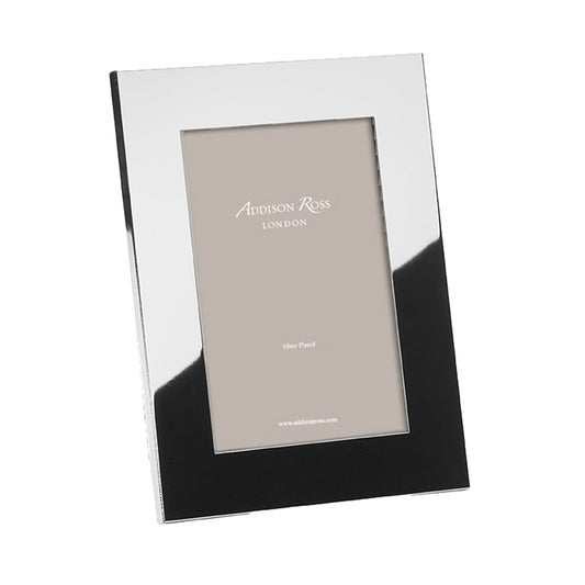 Wide Border Silver Plated Picture Frame