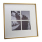 Single Aperture Brushed Gold Wall Hanging Frame