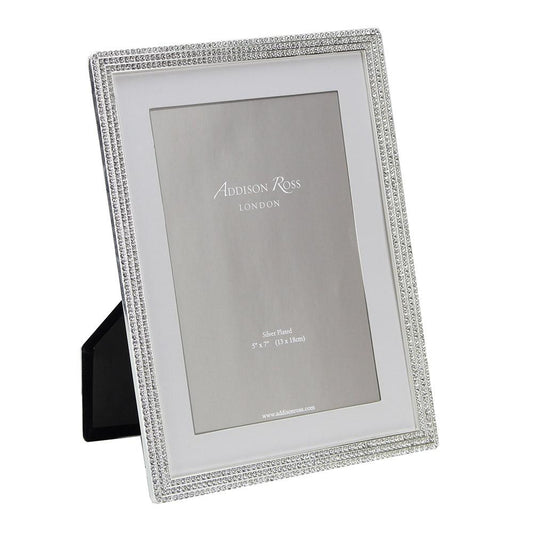 Silver Beatrice Diamante Frame