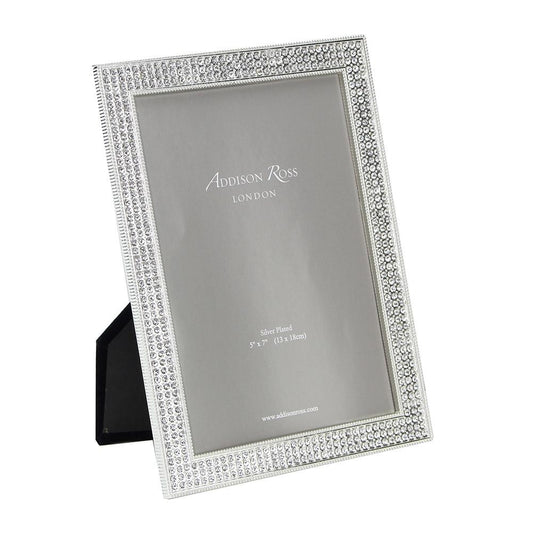 Silver Florence Diamante Frame