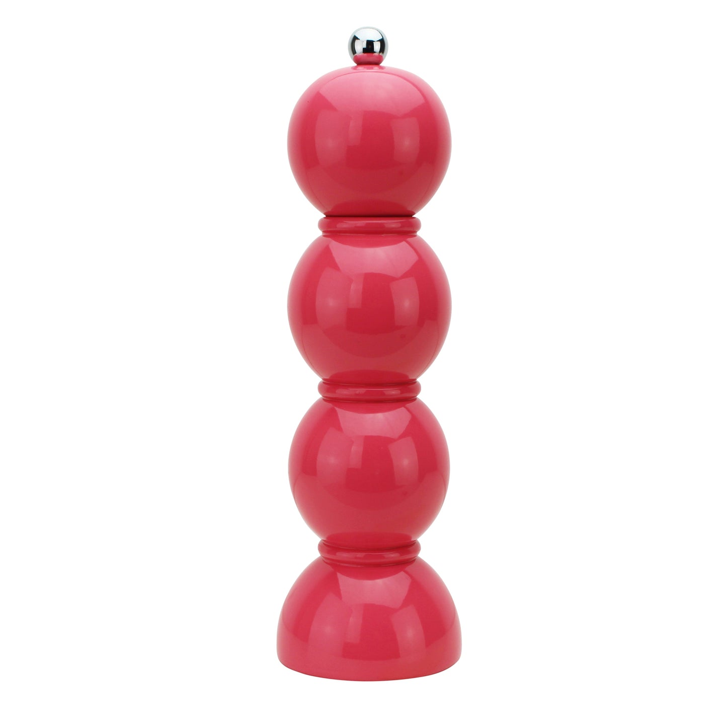 Watermelon Pink Bobbin Salt or Pepper Mill