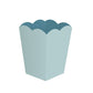 Scalloped Lacquer Bin – Eau De Nil & Turquoise - Addison Ross Ltd UK